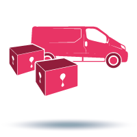 Lieferwagen-Symbol