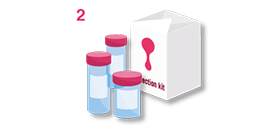 Collection Kit with some collection vials