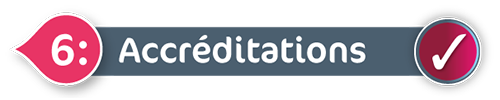 En-tête des accréditations