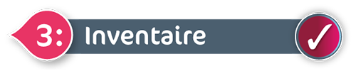 En-tête de l'inventaire