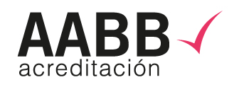 Logotipo de acreditación AABB