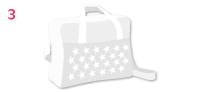 Pregnant woman's hospital bag