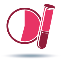 blood plasma in test tube